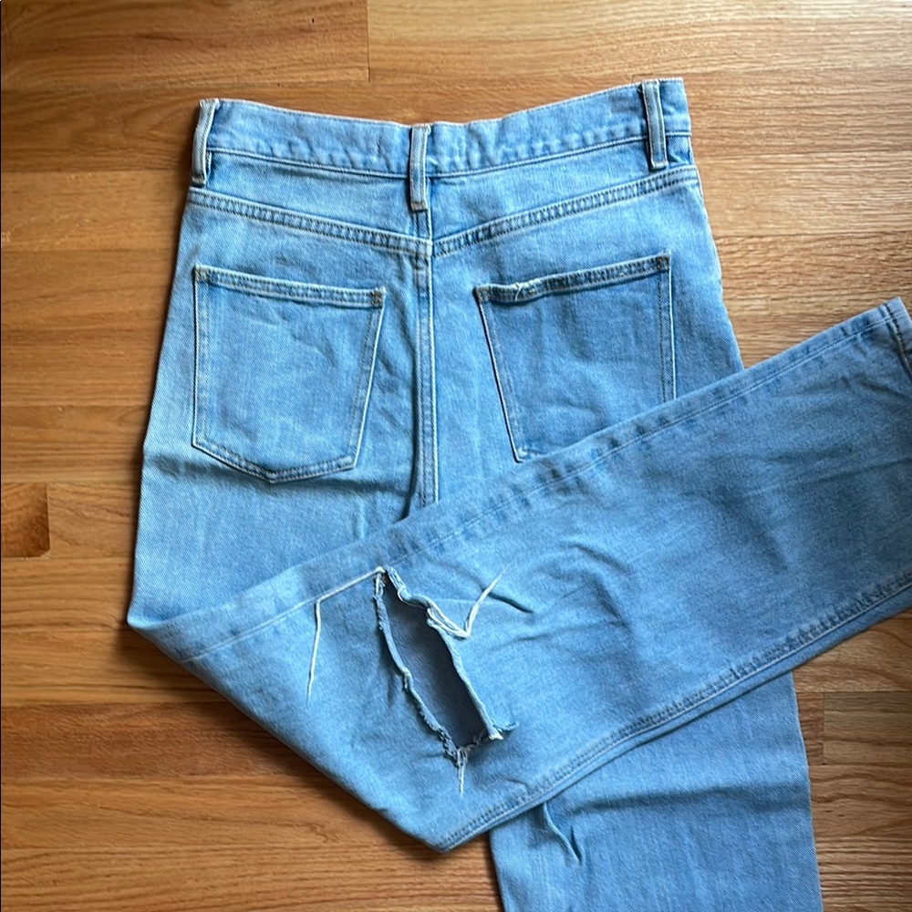 Wide Leg Oak + Fort Jeans